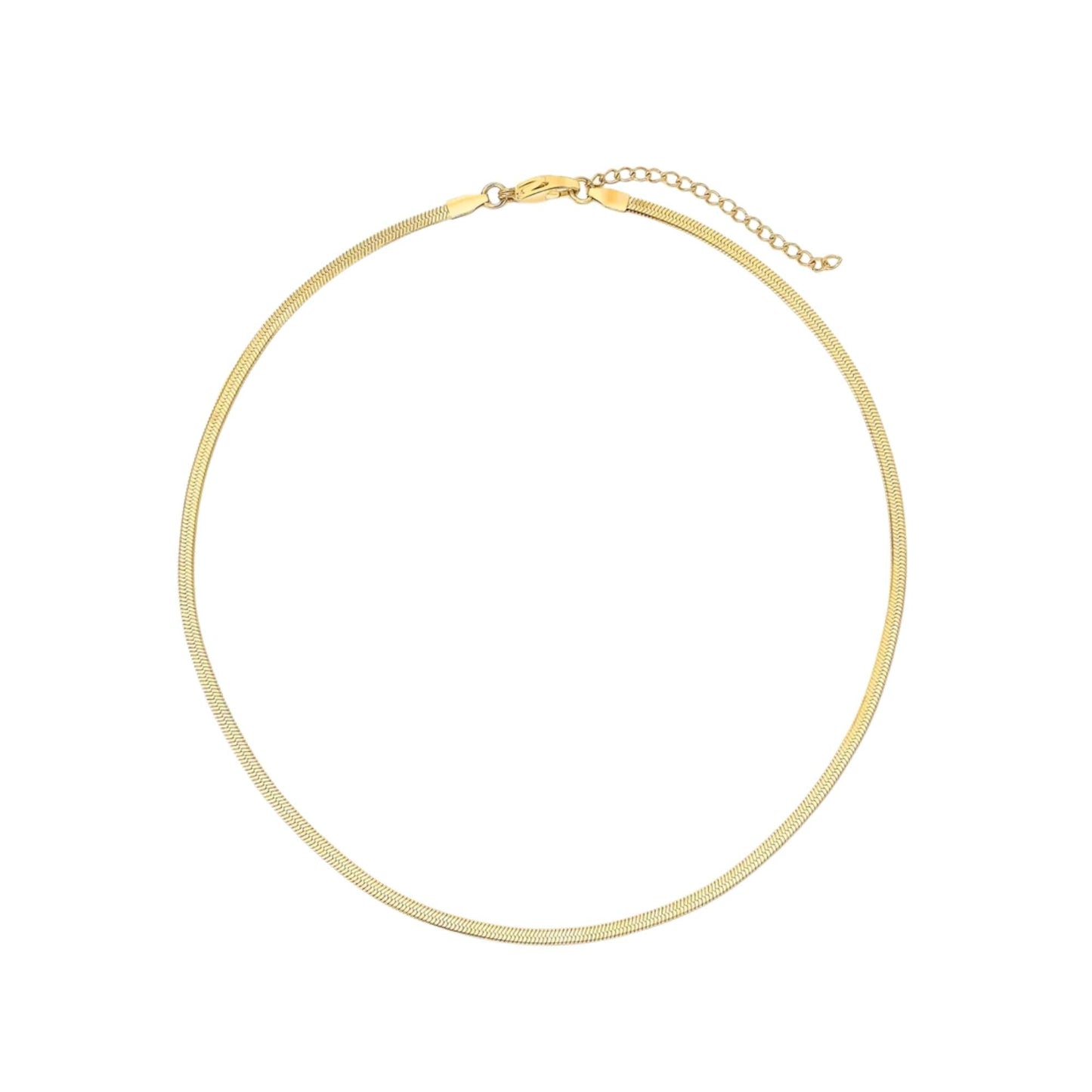 Essential Flat Chain Anklet - Kase Study