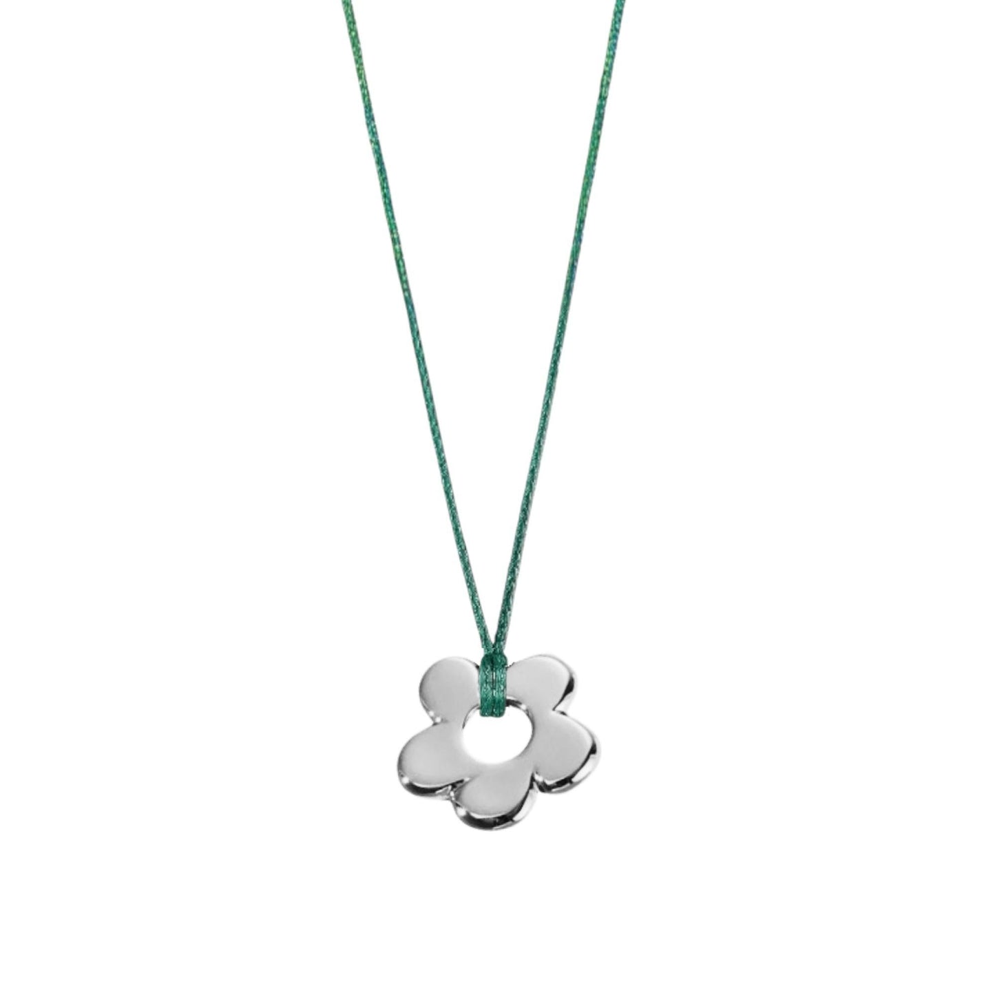 Flora Pendant Necklace - Silver - Kase Study