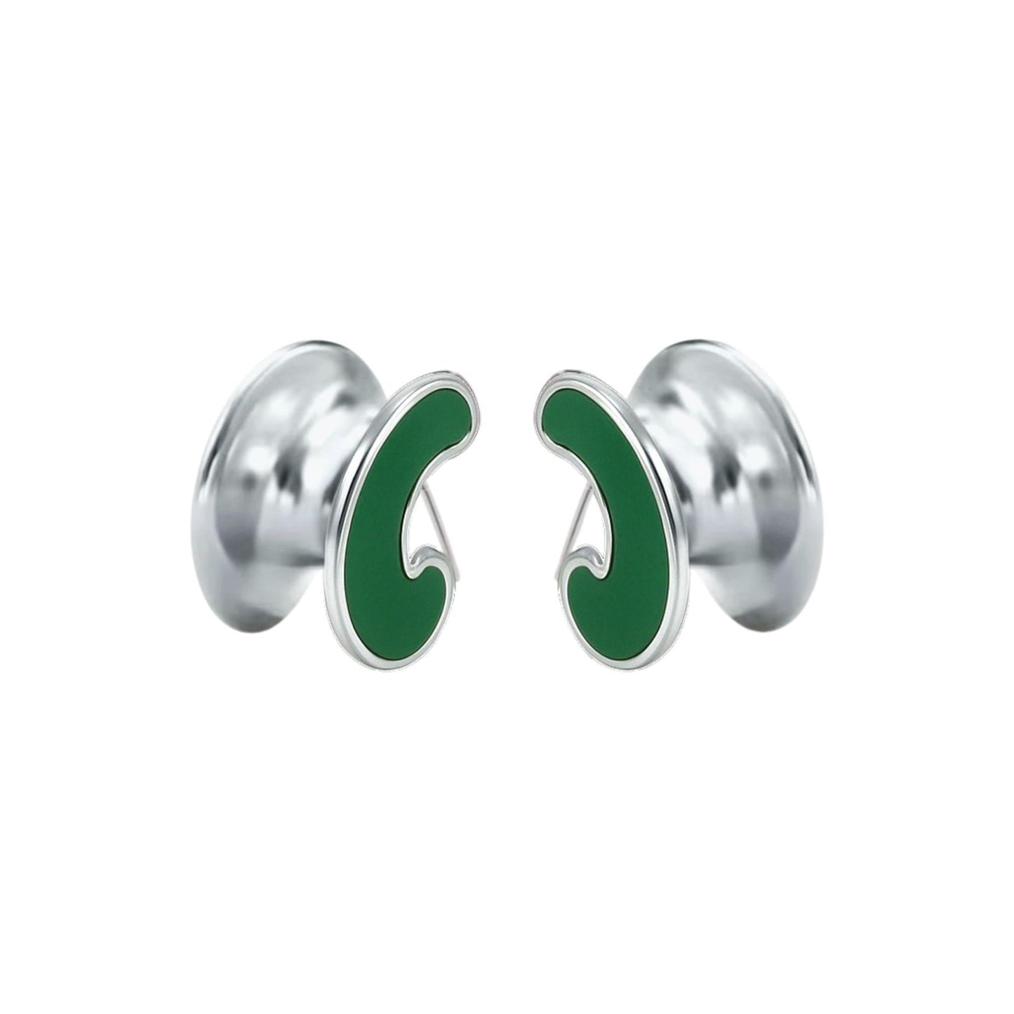 Kristi Enamel Hoop Earrings - Kase Study