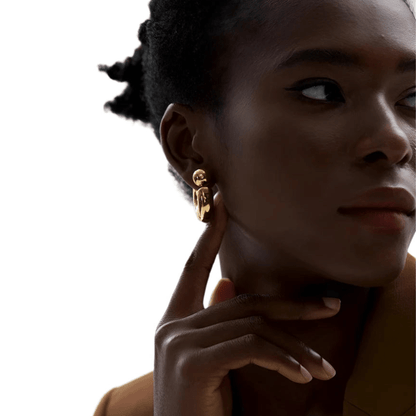 Christina C-Jacket Earrings - Kase Study 