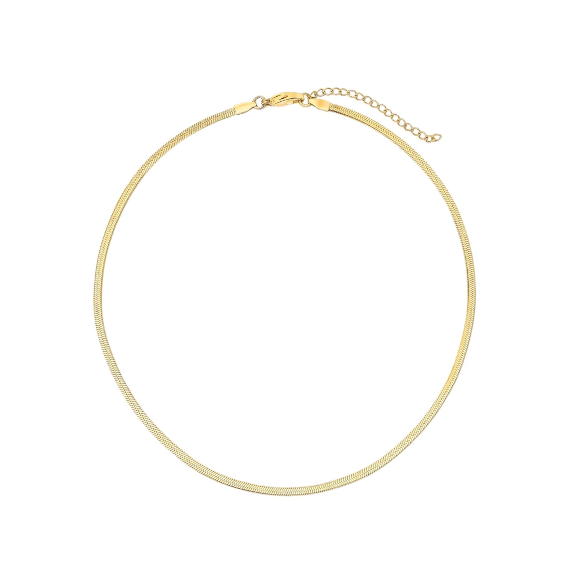 Essential Flat Chain Anklet - Kase Study 