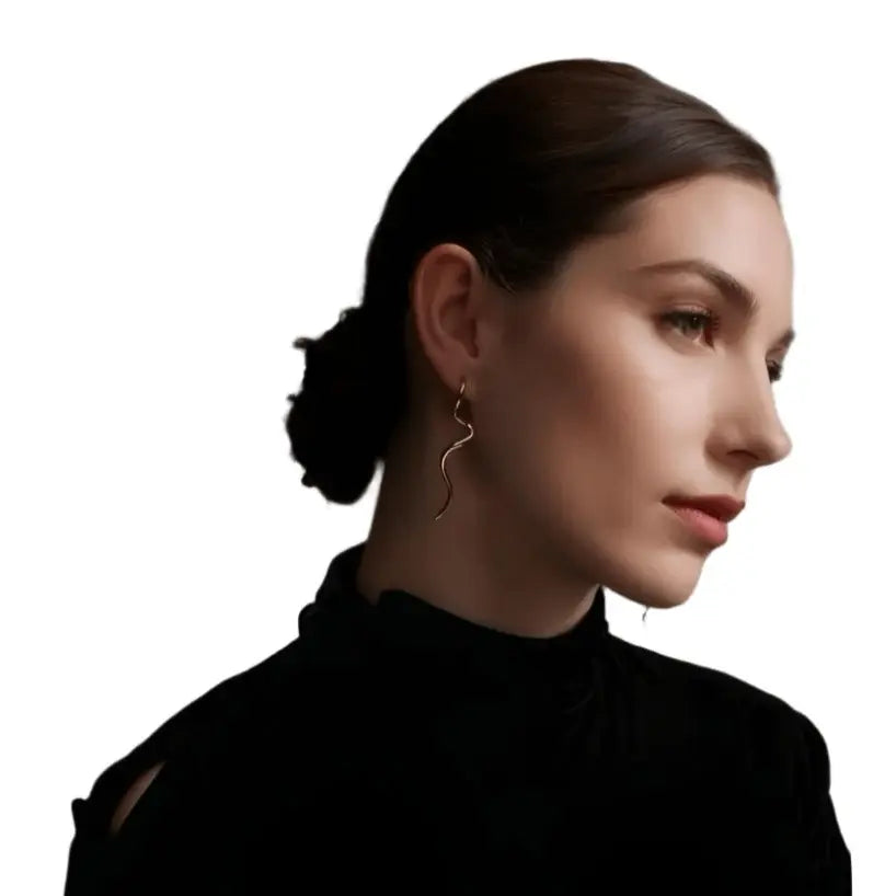 Spiraling Earrings - Kase Study 