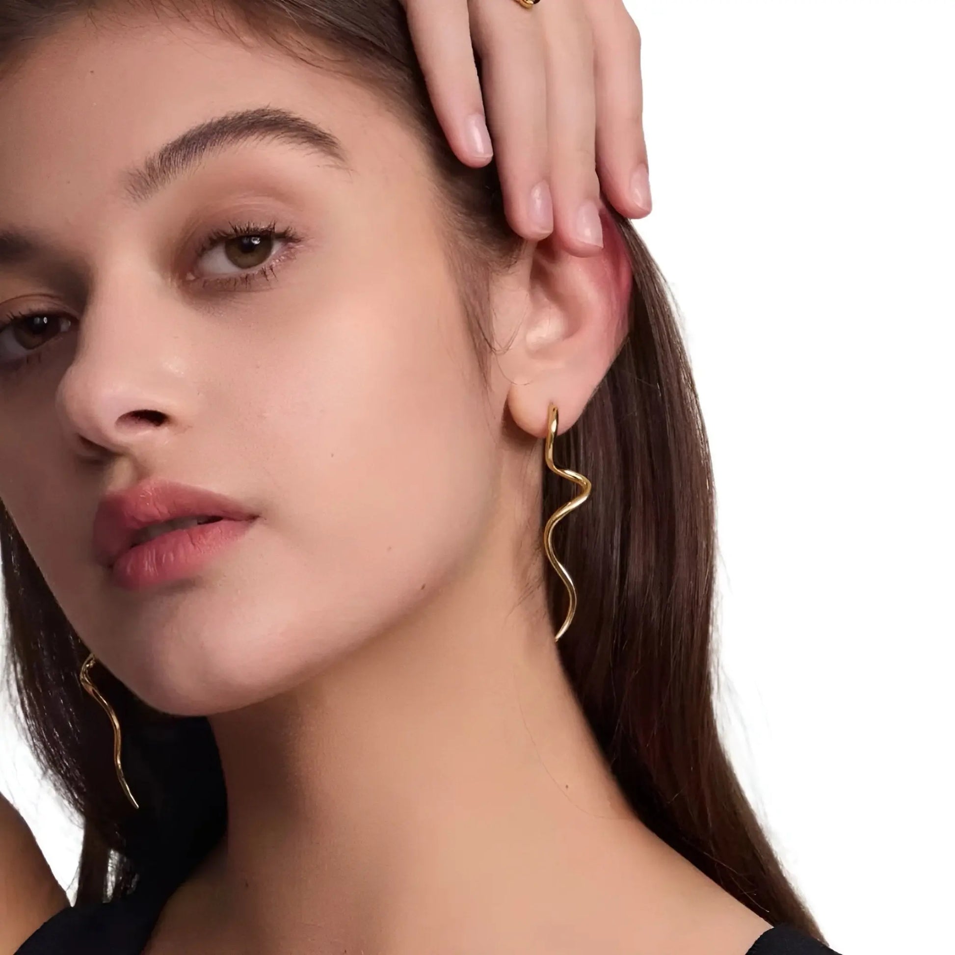 Spiraling Earrings - Kase Study 