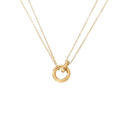Lola Interlinked Necklace - Gold - Kase Study 