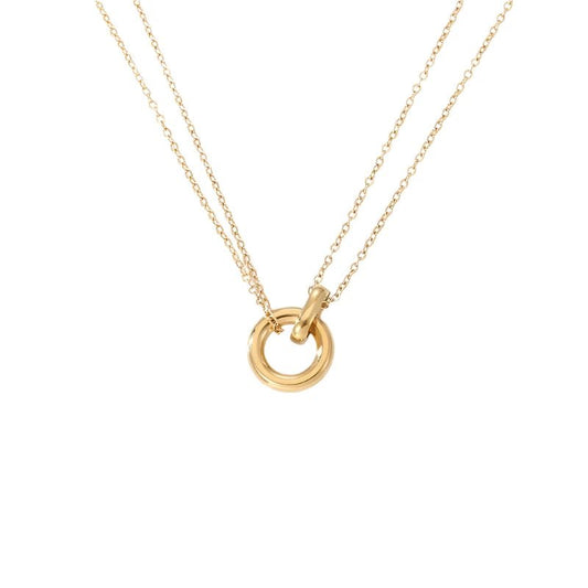 Lola Interlinked Necklace - Gold - Kase Study 