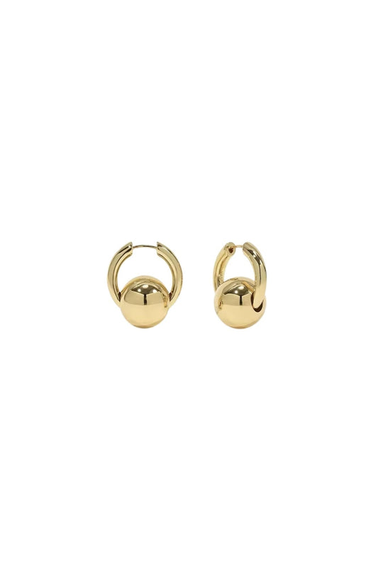 Carly Charm Hoop Earrings - Kase Study