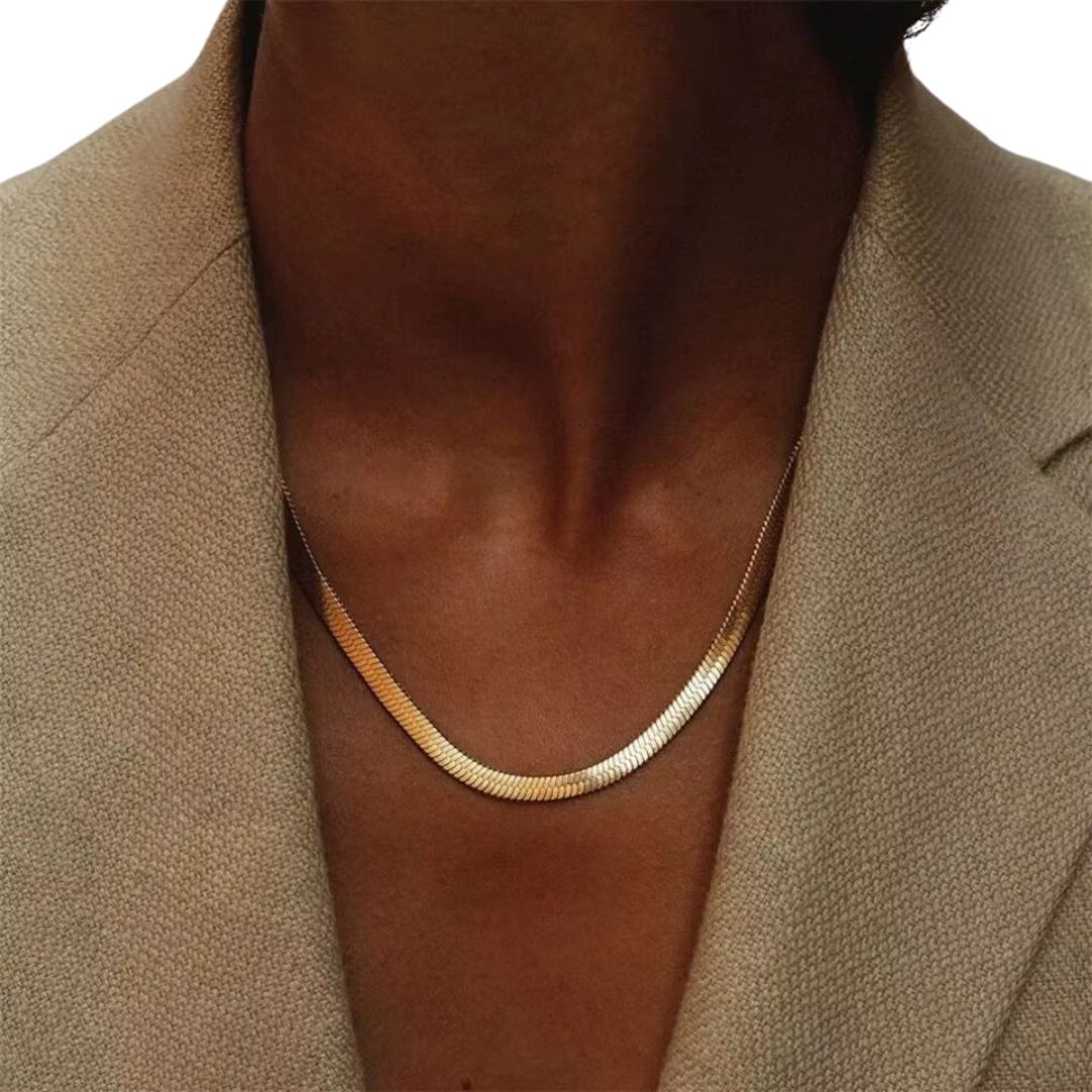 Essential Flat Chain Necklace - Kase Study