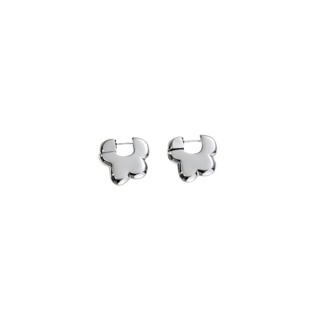 Flowers Earrings - Silver - Kase Study