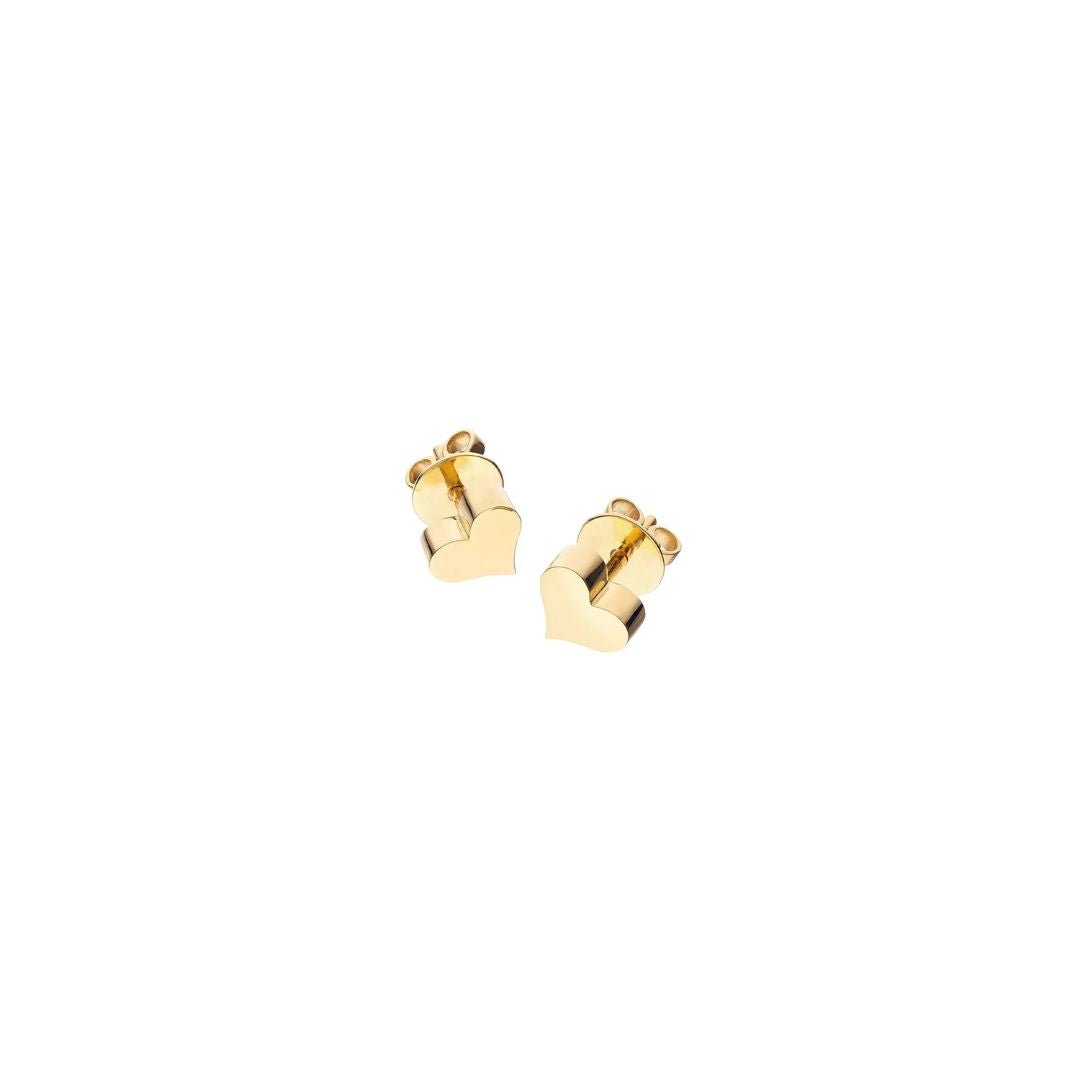 Heart Stud Earrings - Kase Study