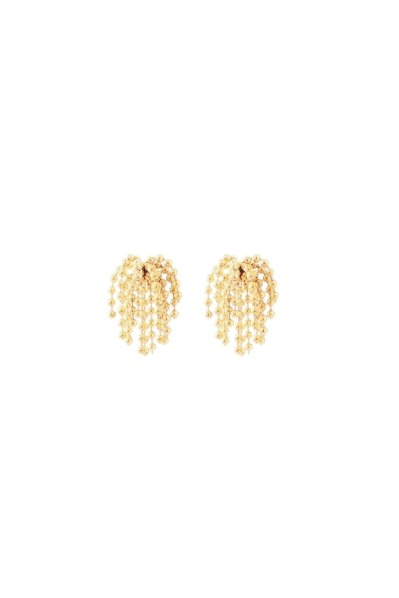 Julie Firework Earrings - Gold - Kase Study