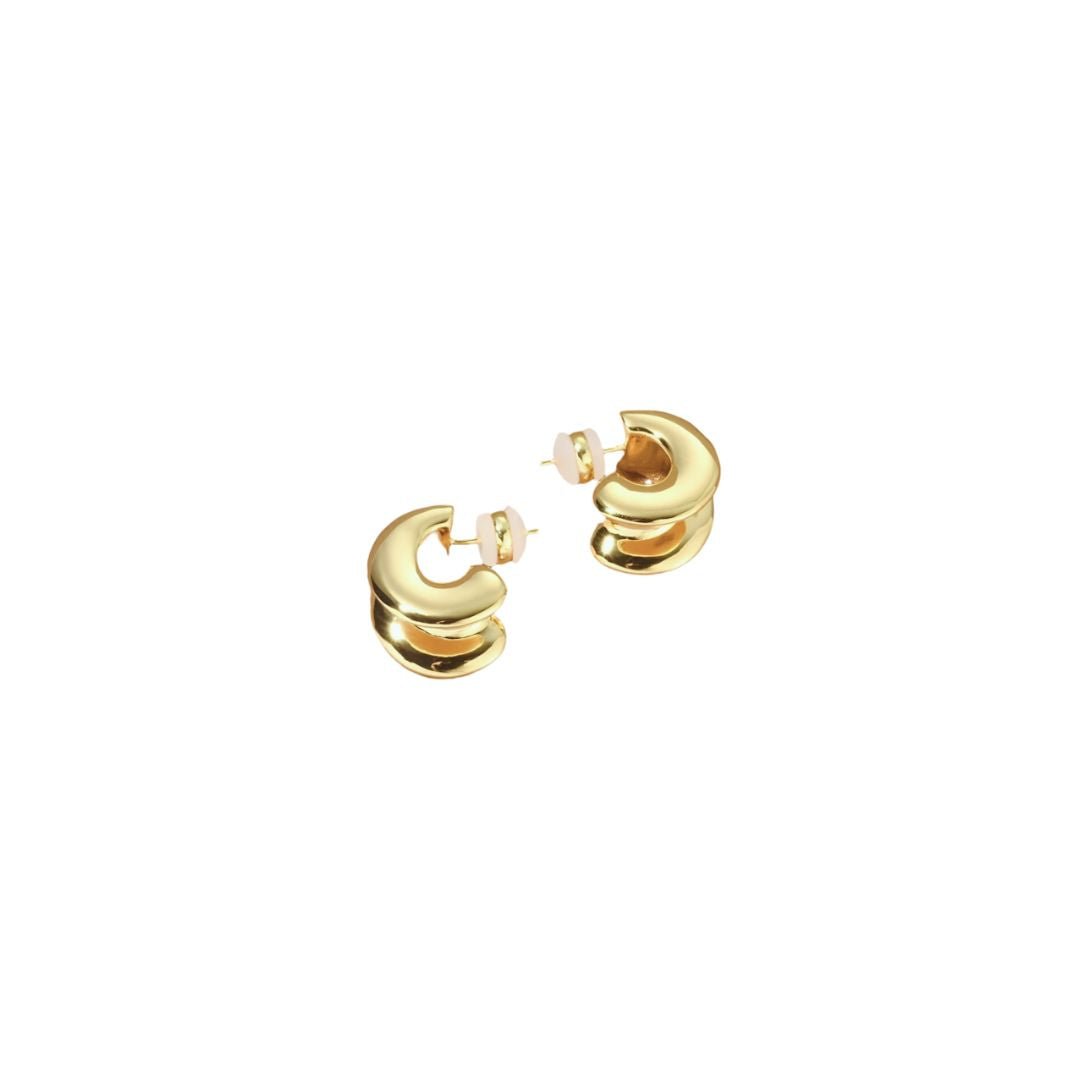 Kristi C-Sided Earrings - Kase Study