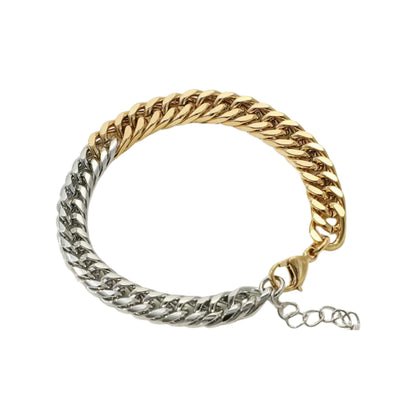 Louise Chain Bracelet - Two-Tone - Kase Study 